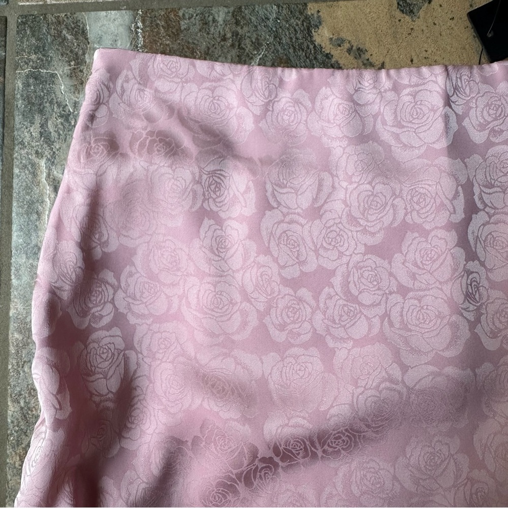 Lulu's Blush Ruched Mini Skirt - Picture 5 of 12